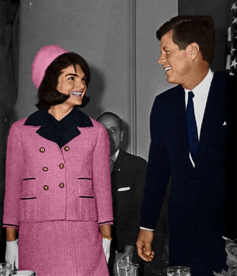 first lady kennedy costume chanel|Chanel pink dress suit.